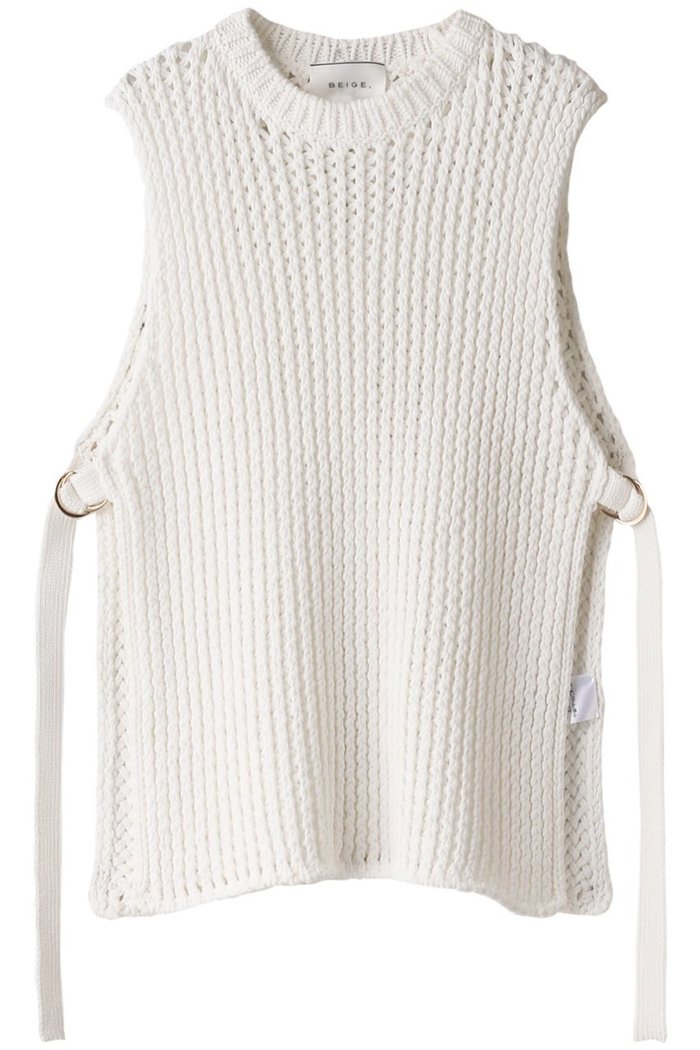 【ベイジ,/BEIGE,】のMALLOW(マロー)/ニットベスト インテリア・キッズ・メンズ・レディースファッション・服の通販 founy(ファニー) https://founy.com/ ファッション Fashion レディースファッション Fashion for Women トップス・カットソー Cut & Sew Tops ニット Knit Tops & Sweaters ベスト&ジレ / 重ね着スタイル Vests & Gilets カジュアルプルオーバー・ニットトップス Pullovers & Knit Tops / Casual Pullovers おすすめ Recommended / Our Picks シアー Sheer, See-Through シンプル Simple, Minimal ベスト Vest, Waistcoat 夏 Summer 春 Spring S/S・春夏 SS, Spring/Summer, Warm Season |ID: prp329100004579150 ipo3291000000032960926