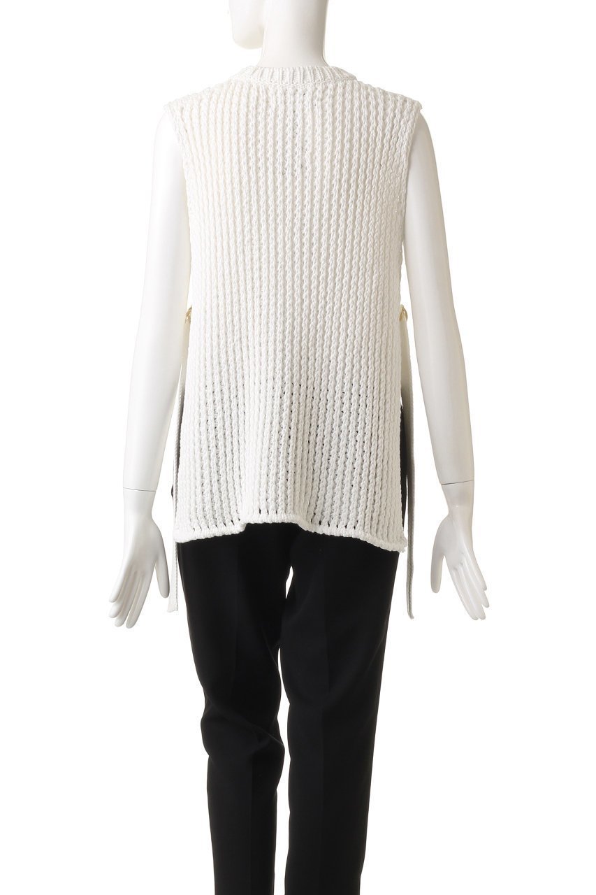 【ベイジ,/BEIGE,】のMALLOW(マロー)/ニットベスト 人気、トレンドファッション・服の通販 founy(ファニー) 　ファッション　Fashion　レディースファッション　Fashion for Women　トップス・カットソー　Cut & Sew Tops　ニット　Knit Tops & Sweaters　ベスト&ジレ / 重ね着スタイル　Vests & Gilets　カジュアルプルオーバー・ニットトップス　Pullovers & Knit Tops / Casual Pullovers　おすすめ　Recommended / Our Picks　シアー　Sheer, See-Through　シンプル　Simple, Minimal　ベスト　Vest, Waistcoat　夏　Summer　春　Spring　S/S・春夏　SS, Spring/Summer, Warm Season　other-4|ID: prp329100004579150 ipo3291000000032960949