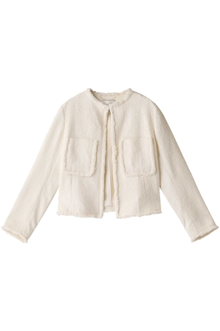 【ベイジ,/BEIGE,】のDAHLIA(ダリア)/ツイードジャケット 人気、トレンドファッション・服の通販 founy(ファニー) 　ファッション　Fashion　レディースファッション　Ladies' Fashion Online　アウター　Coat Outerwear　ジャケット　Jackets　ジャケット　Jacket　ツイード　Tweed　フリンジ　Fringe　ポケット　Pocket　春　Spring　 other-1|ID: prp329100004579154 ipo3291000000032439074