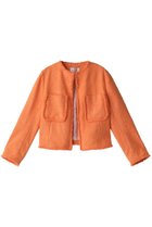 【ベイジ,/BEIGE,】のDAHLIA(ダリア)/ツイードジャケット オレンジ|ID: prp329100004579154 ipo3291000000032439076