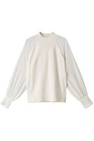 【ベイジ,/BEIGE,】のHOLLY(ホリー)/ドッキングニット 人気、トレンドファッション・服の通販 founy(ファニー) ファッション Fashion レディースファッション WOMEN トップス・カットソー Tops/Tshirt ニット Knit Tops プルオーバー Pullover おすすめ Recommend カフス Cuffs シアー Sheer スリーブ Sleeve セットアップ Set Up ドッキング Docking ハイネック High Neck |ID:prp329100004579160