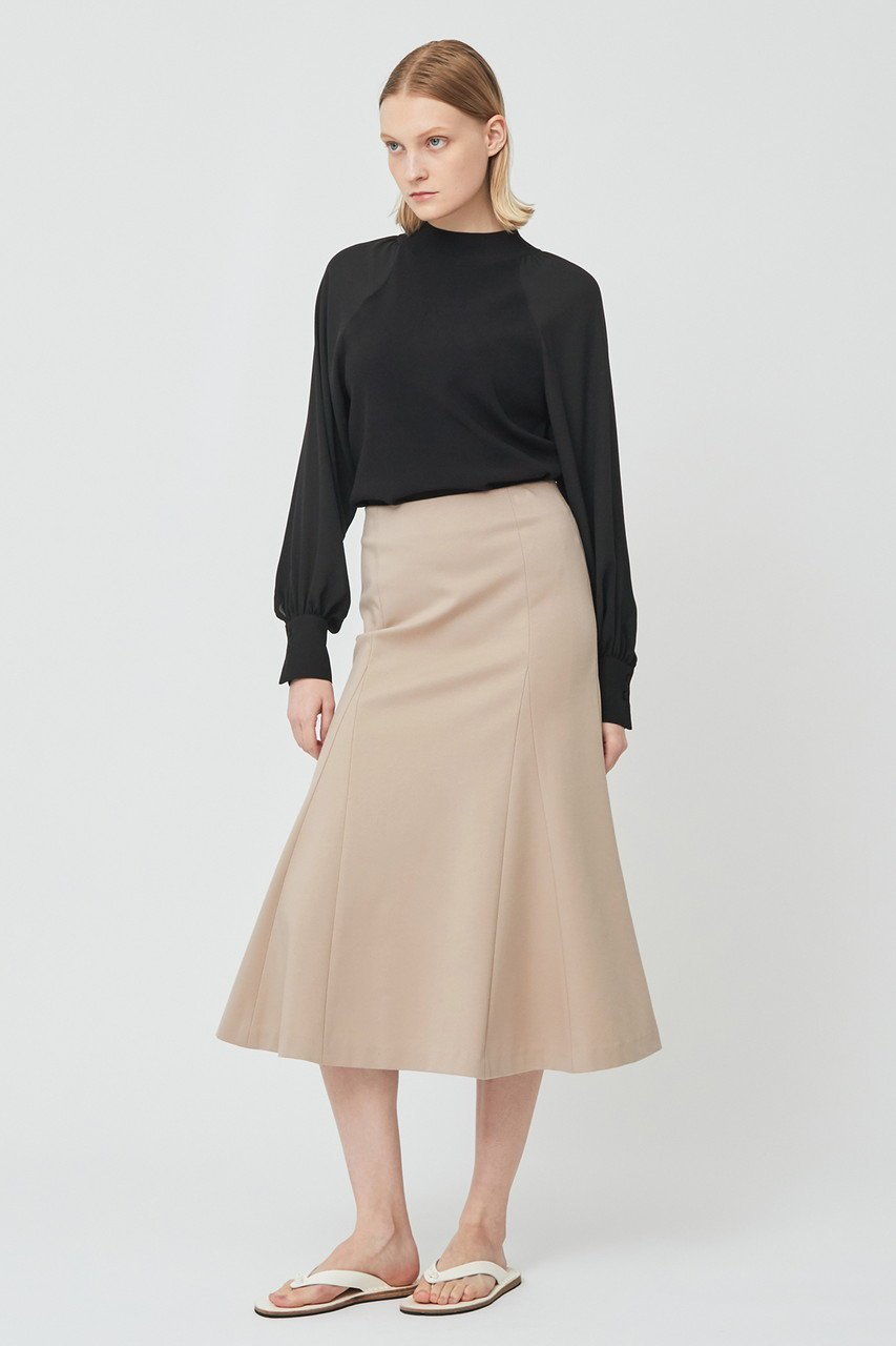【ベイジ,/BEIGE,】のHOLLY(ホリー)/ドッキングニット 人気、トレンドファッション・服の通販 founy(ファニー) 　ファッション　Fashion　レディースファッション　Fashion for Women　トップス・カットソー　Cut & Sew Tops　ニット　Knit Tops & Sweaters　カジュアルプルオーバー・ニットトップス　Pullovers & Knit Tops / Casual Pullovers　おすすめ　Recommended / Our Picks　カフス　Cuff Design　シアー　Sheer, See-Through　スリーブ　Sleeve, Long Sleeve / Short Sleeve　セットアップ　Set-Up, Coordinated Outfit　ドッキング　Docking, Mixed Material　ハイネック　High Neck, Mock Neck　other-7|ID: prp329100004579160 ipo3291000000032961192