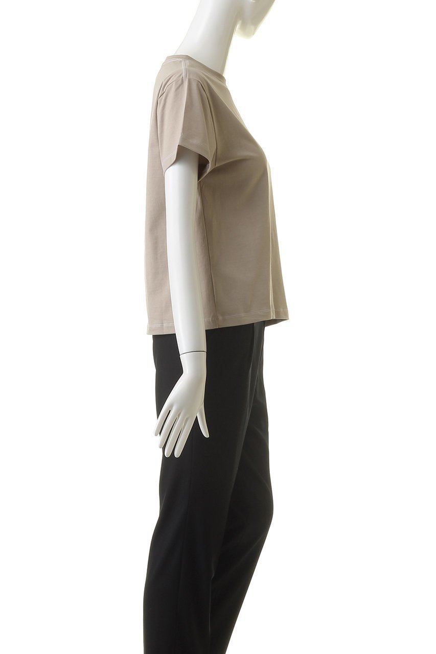 【ベイジ,/BEIGE,】のMULBERRY(マルベリー)/Tシャツ 人気、トレンドファッション・服の通販 founy(ファニー) 　ファッション　Fashion　レディースファッション　Fashion for Women　トップス・カットソー　Cut & Sew Tops　シャツ・ブラウス・オフィスカジュアル　Elegant Blouses & Button-Ups　ロングTシャツ・Tシャツ　Longline T-Shirts & Tees　カットソー・ベーシックTシャツ　Cut-and-Sewn Tops / Stretch Tees & Basics　コンパクト　Compact, Small Size　ショート　Short, Short Length　シンプル　Simple, Minimal　スリーブ　Sleeve, Long Sleeve / Short Sleeve　トレンド　Trend, Trending Now　半袖　Short Sleeve, Half Sleeve　無地　Plain, Solid Color　other-3|ID: prp329100004579161 ipo3291000000032835902