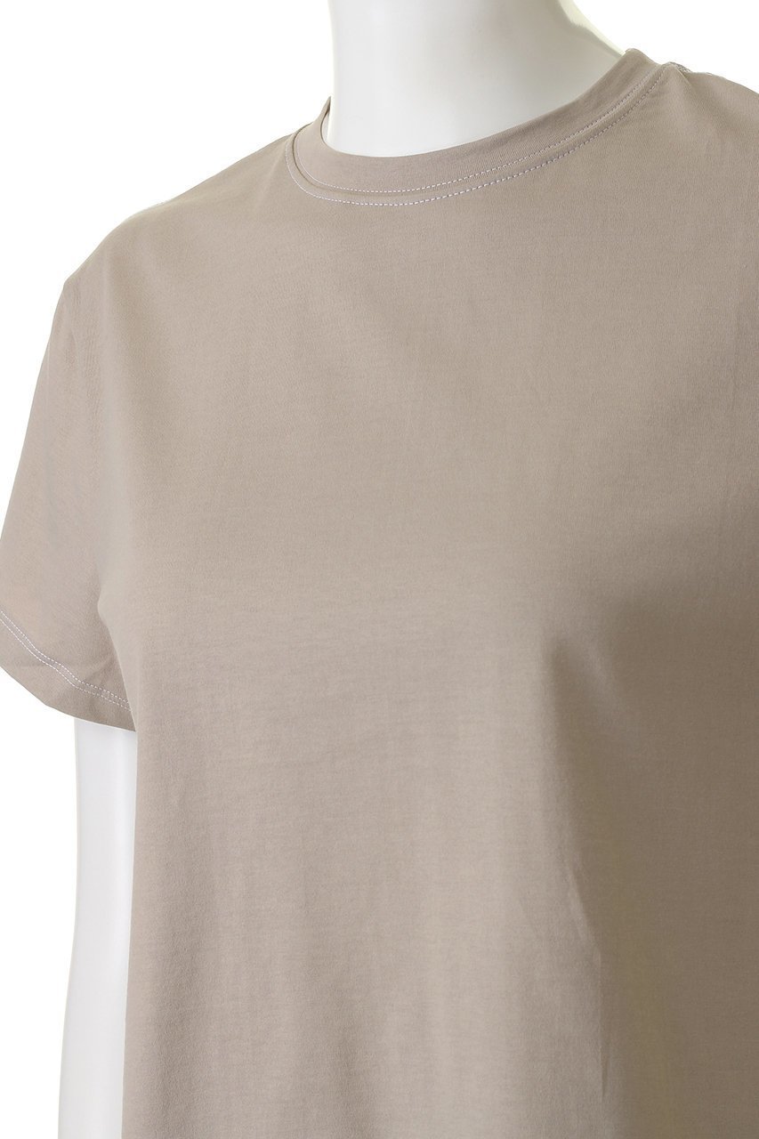 【ベイジ,/BEIGE,】のMULBERRY(マルベリー)/Tシャツ 人気、トレンドファッション・服の通販 founy(ファニー) 　ファッション　Fashion　レディースファッション　Fashion for Women　トップス・カットソー　Cut & Sew Tops　シャツ・ブラウス・オフィスカジュアル　Elegant Blouses & Button-Ups　ロングTシャツ・Tシャツ　Longline T-Shirts & Tees　カットソー・ベーシックTシャツ　Cut-and-Sewn Tops / Stretch Tees & Basics　コンパクト　Compact, Small Size　ショート　Short, Short Length　シンプル　Simple, Minimal　スリーブ　Sleeve, Long Sleeve / Short Sleeve　トレンド　Trend, Trending Now　半袖　Short Sleeve, Half Sleeve　無地　Plain, Solid Color　other-5|ID: prp329100004579161 ipo3291000000032835910