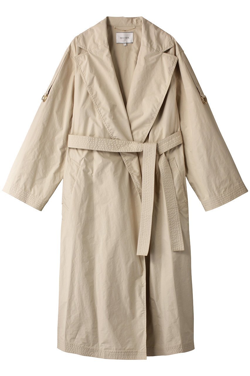【ベイジ,/BEIGE,】のORCHID(オーキッド)/ロングコート インテリア・キッズ・メンズ・レディースファッション・服の通販 founy(ファニー) 　ファッション　Fashion　レディースファッション　Ladies' Fashion Online　アウター　Coat Outerwear　コート　Coats　シルク　Silk　スリット　Slit　タフタ　Taffeta　ピーチ　Peach　ロング　Long　エレガント 上品　Elegant　ベージュ|ID: prp329100004579166 ipo3291000000032439195