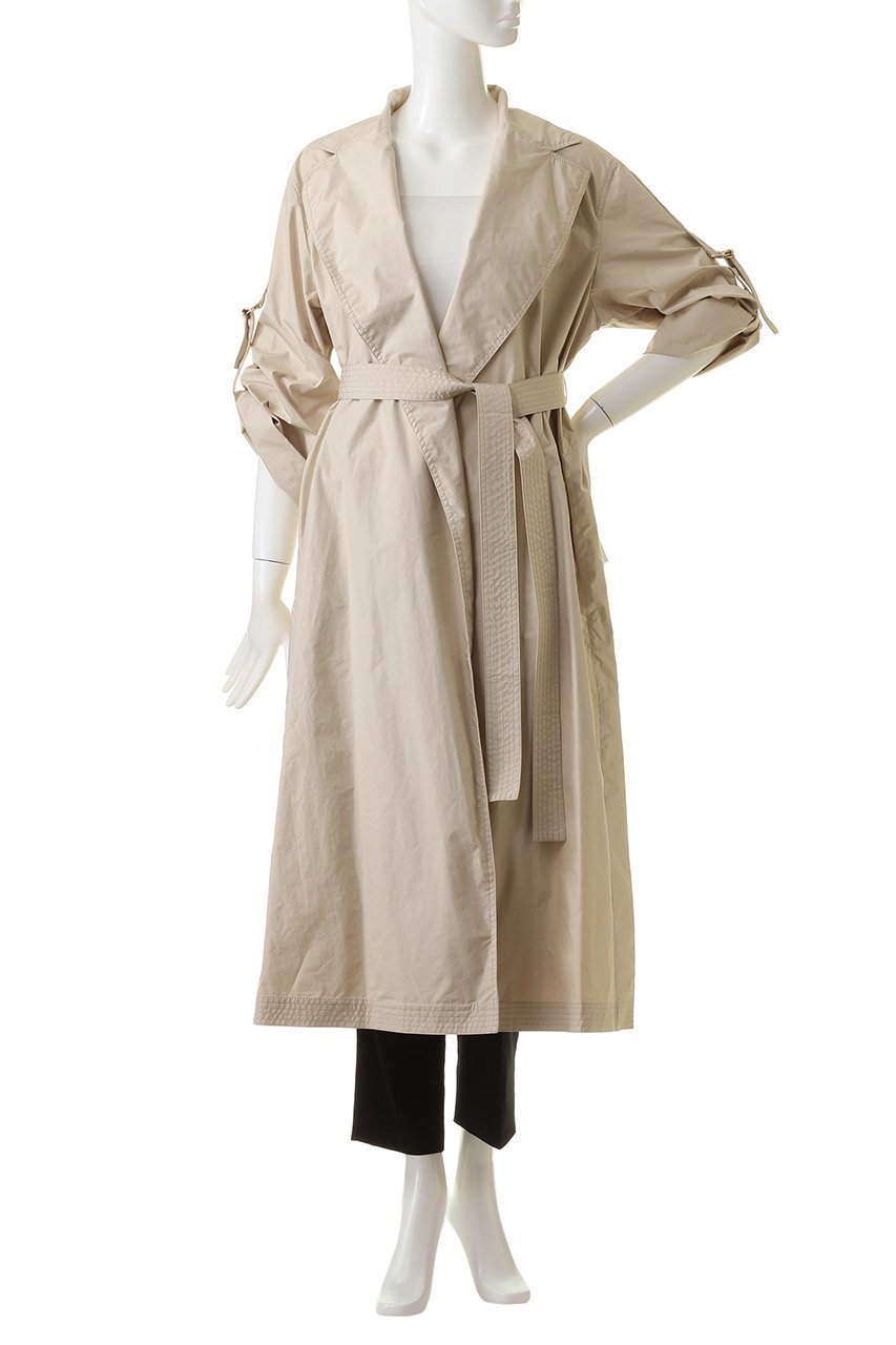 【ベイジ,/BEIGE,】のORCHID(オーキッド)/ロングコート 人気、トレンドファッション・服の通販 founy(ファニー) 　ファッション　Fashion　レディースファッション　Fashion for Women　アウター　Coat / Outerwear Collection　コート・ロングコート・ピーコート　Long Coats, Peacoats & More　シルク　Silk, 100% Silk　スリット　Slit, Slit Detail　タフタ　Taffeta, Structured Fabric　ピーチ　Peach, Soft Touch　ロング　Long, Long-Length　エレガント 上品　Elegant　other-7|ID: prp329100004579166 ipo3291000000032918551