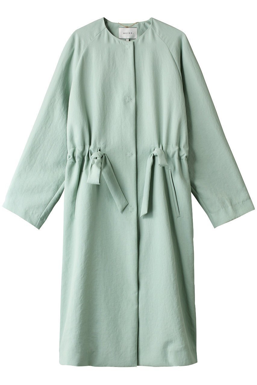 【ベイジ,/BEIGE,】のPORDIC(ポルディック)/スプリングコート インテリア・キッズ・メンズ・レディースファッション・服の通販 founy(ファニー) 　ファッション　Fashion　レディースファッション　Ladies' Fashion Online　アウター　Coat Outerwear　コート　Coats　ロング　Long　エレガント 上品　Elegant　セージ|ID: prp329100004579167 ipo3291000000032439205