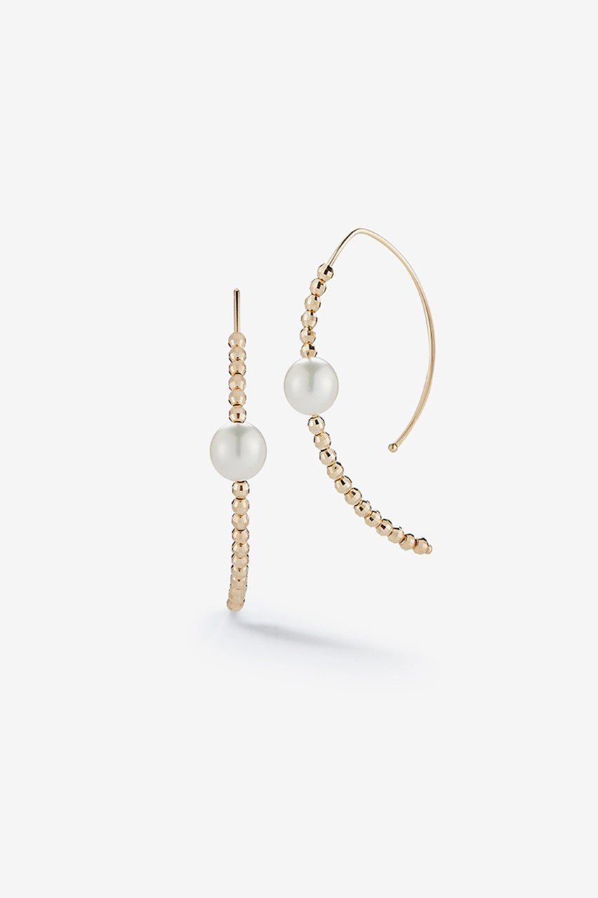 【ミズキ/MIZUKI】のSBE197 カットビーズ&パールバナナフープピアス 人気、トレンドファッション・服の通販 founy(ファニー) ファッション Fashion レディースファッション Fashion for Women ジュエリー Jewelry ファッションリング Fashion Rings イヤリング・フープ・ドロップタイプ Hoop, Drop & Clip Earrings イヤリング Earrings エレガント 上品 Elegant オケージョン Occasion Wear パール Pearl, Pearl Accent モチーフ Motif, Design Theme 定番 Standard, Basic Item other-1|ID: prp329100004580157 ipo3291000000035341004