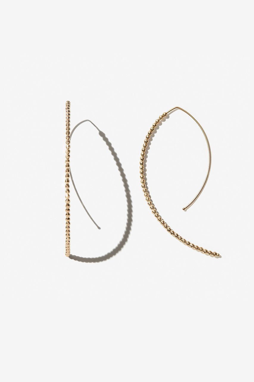 【ミズキ/MIZUKI】のE3A2 バナナフープピアスM インテリア・キッズ・メンズ・レディースファッション・服の通販 founy(ファニー) 　ファッション　Fashion　レディースファッション　Fashion for Women　ジュエリー　Jewelry　ファッションリング　Fashion Rings　イヤリング・フープ・ドロップタイプ　Hoop, Drop & Clip Earrings　イヤリング　Earrings　エレガント 上品　Elegant　オケージョン　Occasion Wear　フープ　Hoop, Hoop Earrings　定番　Standard, Basic Item　イエローゴールド|ID: prp329100004580158 ipo3291000000035341015