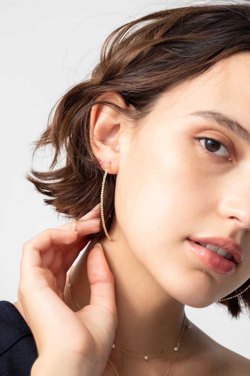 【ミズキ/MIZUKI】のE3A2 バナナフープピアスM 人気、トレンドファッション・服の通販 founy(ファニー) ファッション Fashion レディースファッション Fashion for Women ジュエリー Jewelry ファッションリング Fashion Rings イヤリング・フープ・ドロップタイプ Hoop, Drop & Clip Earrings イヤリング Earrings エレガント 上品 Elegant オケージョン Occasion Wear フープ Hoop, Hoop Earrings 定番 Standard, Basic Item other-3|ID: prp329100004580158 ipo3291000000036201320