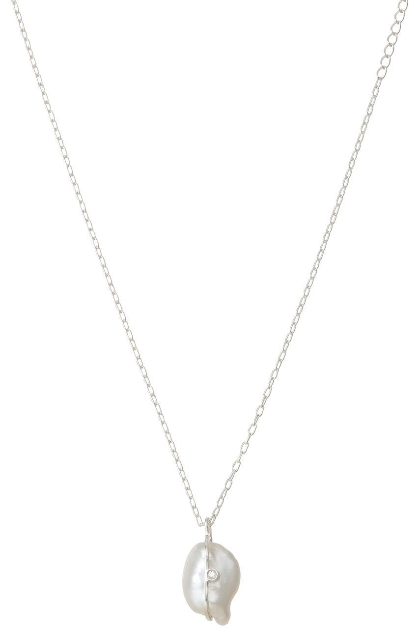 【エネイ/ENEY】の【受注生産】【ELLE SHOP限定】バロックパール チャーム ネックレス インテリア・キッズ・メンズ・レディースファッション・服の通販 founy(ファニー) 　ファッション　Fashion　レディースファッション　Ladies' Fashion Online　ジュエリー　Jewelry　ネックレス　Necklaces　シンプル　Simple　スペシャル　Special　ダイヤモンド　Diamond　チェーン　Chain　チャーム　Charm　ネックレス　Necklace　バロック　Baroque　パール　Pearl　NEW・新作・新着・新入荷　New Arrivals　シルバー|ID: prp329100004580168 ipo3291000000032450932