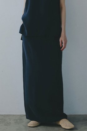 【エトレトウキョウ/ETRE TOKYO】 キュプラIラインスカート人気、トレンドファッション・服の通販 founy(ファニー) ファッション Fashion レディースファッション WOMEN スカート Skirt ロングスカート Long Skirt なめらか Smooth カットソー Cut And Sew キュプラ Cupra シンプル Simple ジャケット Jacket ストレート Straight セットアップ Set Up タンク Tank ロング Long エレガント 上品 Elegant 再入荷 Restock/Back In Stock/Re Arrival |ID:prp329100004580169