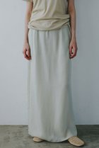 【エトレトウキョウ/ETRE TOKYO】のキュプラIラインスカート 人気、トレンドファッション・服の通販 founy(ファニー) ファッション Fashion レディースファッション WOMEN スカート Skirt ロングスカート Long Skirt なめらか Smooth カットソー Cut And Sew キュプラ Cupra シンプル Simple ジャケット Jacket ストレート Straight セットアップ Set Up タンク Tank ロング Long エレガント 上品 Elegant 再入荷 Restock/Back In Stock/Re Arrival thumbnail セージ|ID: prp329100004580169 ipo3291000000032450941