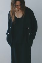 【エトレトウキョウ/ETRE TOKYO】のキュプラシャツジャケット ネイビー|ID: prp329100004580170 ipo3291000000032450950