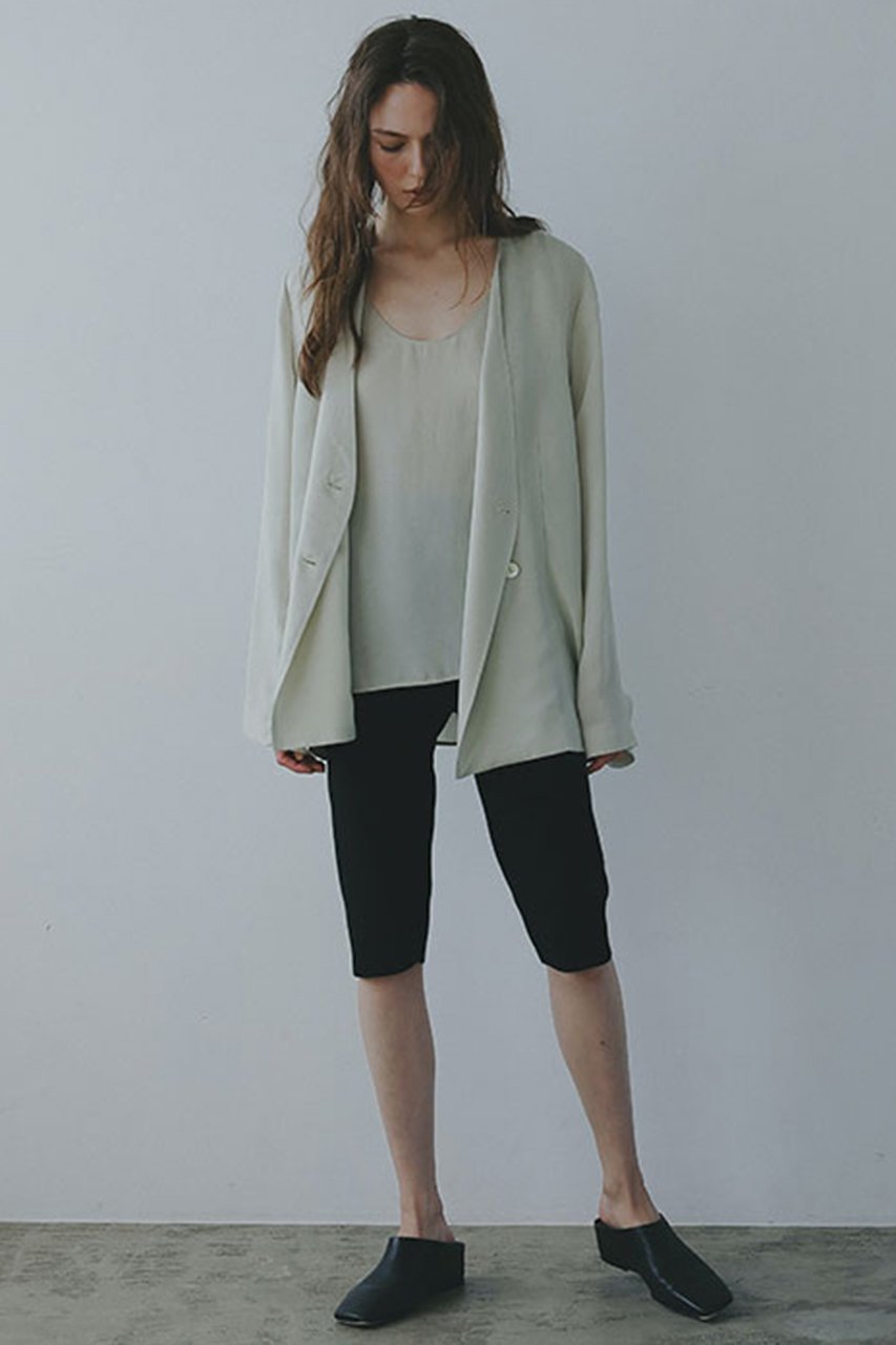【エトレトウキョウ/ETRE TOKYO】のキュプラシャツジャケット 人気、トレンドファッション・服の通販 founy(ファニー) 　ファッション　Fashion　レディースファッション　Fashion for Women　アウター　Coat / Outerwear Collection　レディースジャケット・軽アウター　Jackets　トップス・カットソー　Cut & Sew Tops　おすすめ　Recommended / Our Picks　なめらか　Smooth, Silky Texture　カーディガン　Cardigan, Knitwear　キュプラ　Cupro, Eco Fabric　ジャケット　Jacket, Outerwear　スリーブ　Sleeve, Long Sleeve / Short Sleeve　タンク　Tank Top, Sleeveless Top　ロング　Long, Long-Length　other-2|ID: prp329100004580170 ipo3291000000032450952