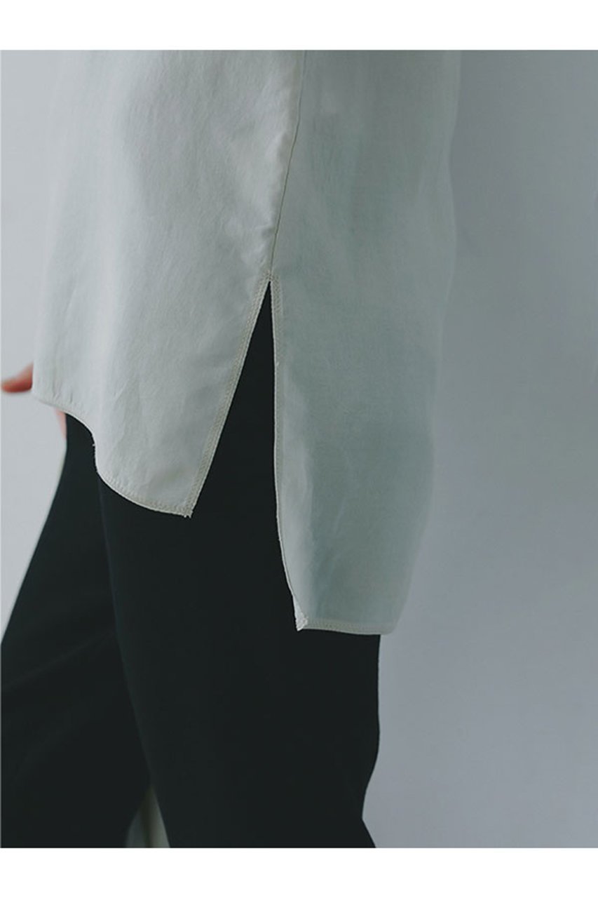 【エトレトウキョウ/ETRE TOKYO】のキュプラタンクトップ 人気、トレンドファッション・服の通販 founy(ファニー) 　ファッション　Fashion　レディースファッション　WOMEN　トップス・カットソー　Tops/Tshirt　キャミソール / ノースリーブ　No Sleeves　シャツ/ブラウス　Shirts/Blouses　おすすめ　Recommend　なめらか　Smooth　キュプラ　Cupra　シンプル　Simple　ジャケット　Jacket　スリット　Slit　セットアップ　Set Up　タンク　Tank　ノースリーブ　No Sleeve　フロント　Front　エレガント 上品　Elegant　再入荷　Restock/Back In Stock/Re Arrival　other-6|ID: prp329100004580171 ipo3291000000032450966