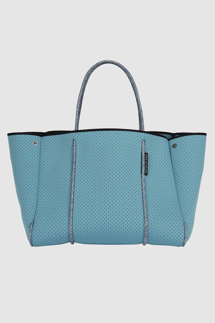 【ステイトオブエスケープ/STATE OF ESCAPE】のEscape tote エスケープ トート インテリア・キッズ・メンズ・レディースファッション・服の通販 founy(ファニー) 　ファッション　Fashion　レディースファッション　Fashion for Women　バッグ　Bags　コンパクト　Compact, Small Size　スタイリッシュ　Stylish, Fashionable　スーツ　Suit, Formalwear　ビッグ　Big, Oversized　ポーチ　Pouch, Small Case　メッシュ　Mesh, Net Fabric　モダン　Modern, Contemporary　人気　Popular, Best Seller　旅行　Travel　軽量　Lightweight, Ultra Light　ビジネス 仕事 通勤　Business / Work / Commuting　スカイ|ID: prp329100004580175 ipo3291000000032451010