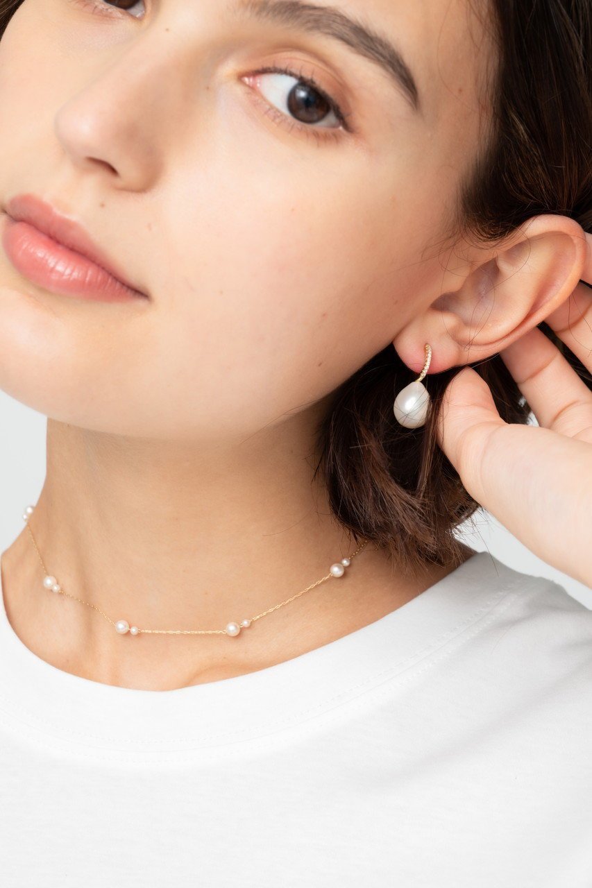 【ミズキ/MIZUKI】のSBE348 ラージドロップパールダイヤモンドフープピアス 人気、トレンドファッション・服の通販 founy(ファニー) ファッション Fashion レディースファッション Fashion for Women ジュエリー Jewelry ファッションリング Fashion Rings イヤリング・フープ・ドロップタイプ Hoop, Drop & Clip Earrings イヤリング Earrings エレガント 上品 Elegant ジュエリー Jewelry, Accessories ダイヤモンド Diamond, Brilliant Cut ドロップ Drop Shoulder, Dropped Style パール Pearl, Pearl Accent フォーマル Formal, Dressy フープ Hoop, Hoop Earrings other-6|ID: prp329100004580191 ipo3291000000033408560