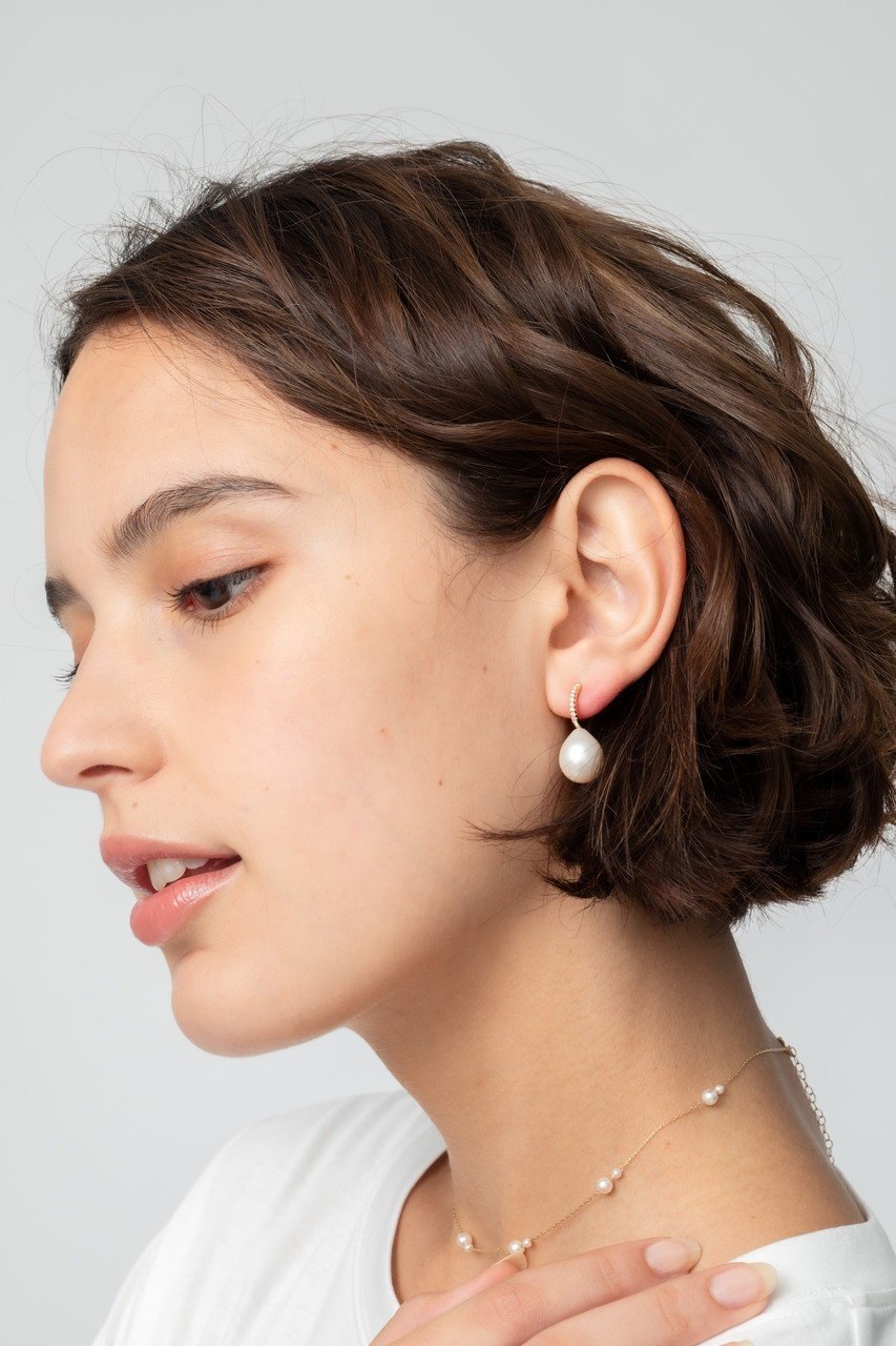 【ミズキ/MIZUKI】のSBE348 ラージドロップパールダイヤモンドフープピアス 人気、トレンドファッション・服の通販 founy(ファニー) ファッション Fashion レディースファッション Fashion for Women ジュエリー Jewelry ファッションリング Fashion Rings イヤリング・フープ・ドロップタイプ Hoop, Drop & Clip Earrings イヤリング Earrings エレガント 上品 Elegant ジュエリー Jewelry, Accessories ダイヤモンド Diamond, Brilliant Cut ドロップ Drop Shoulder, Dropped Style パール Pearl, Pearl Accent フォーマル Formal, Dressy フープ Hoop, Hoop Earrings other-7|ID: prp329100004580191 ipo3291000000033408562