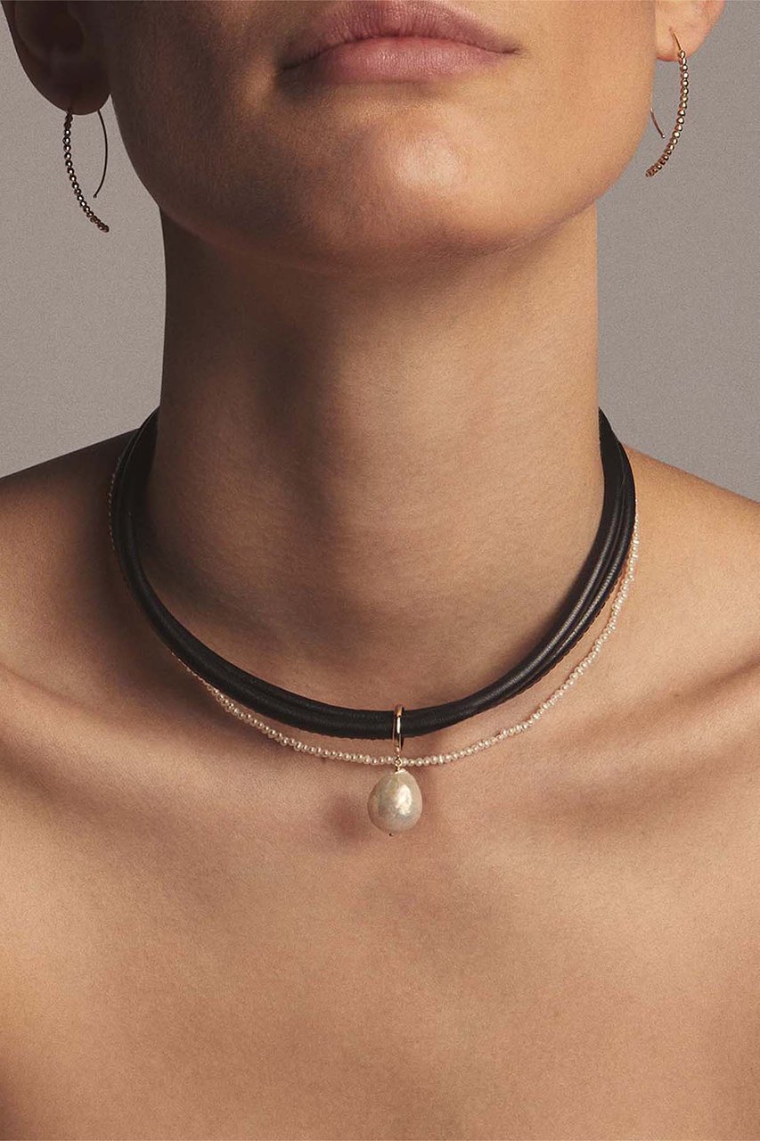 【ミズキ/MIZUKI】のX2H ラージパールレザーネックレス ブレスレット 人気、トレンドファッション・服の通販 founy(ファニー) 　ファッション　Fashion　レディースファッション　Fashion for Women　ジュエリー　Jewelry　チェーン＆カフブレスレット　Cuff & Chain Bracelets　ネックレス　Necklaces & Pendants　おすすめ　Recommended / Our Picks　ネックレス　Necklace, Pendant Necklace　パール　Pearl, Pearl Accent　ブレスレット　Bracelet, Wristband　other-6|ID: prp329100004580201 ipo3291000000035790432