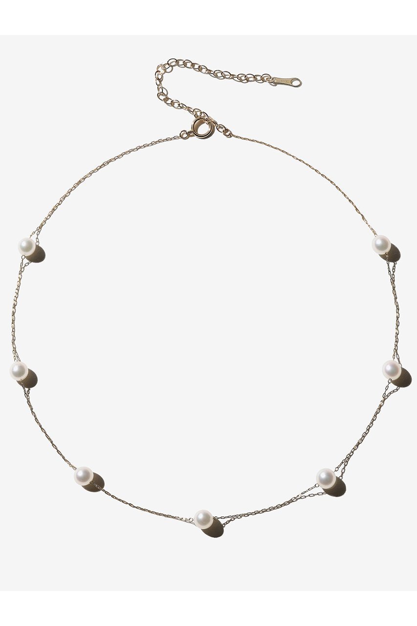 【ミズキ/MIZUKI】のSBN285 ラージフローティングアコヤパールネックレス インテリア・キッズ・メンズ・レディースファッション・服の通販 founy(ファニー) 　ファッション　Fashion　レディースファッション　Fashion for Women　ジュエリー　Jewelry　ネックレス　Necklaces & Pendants　おすすめ　Recommended / Our Picks　ネックレス　Necklace, Pendant Necklace　パール　Pearl, Pearl Accent　イエローゴールド|ID: prp329100004580205 ipo3291000000035341099