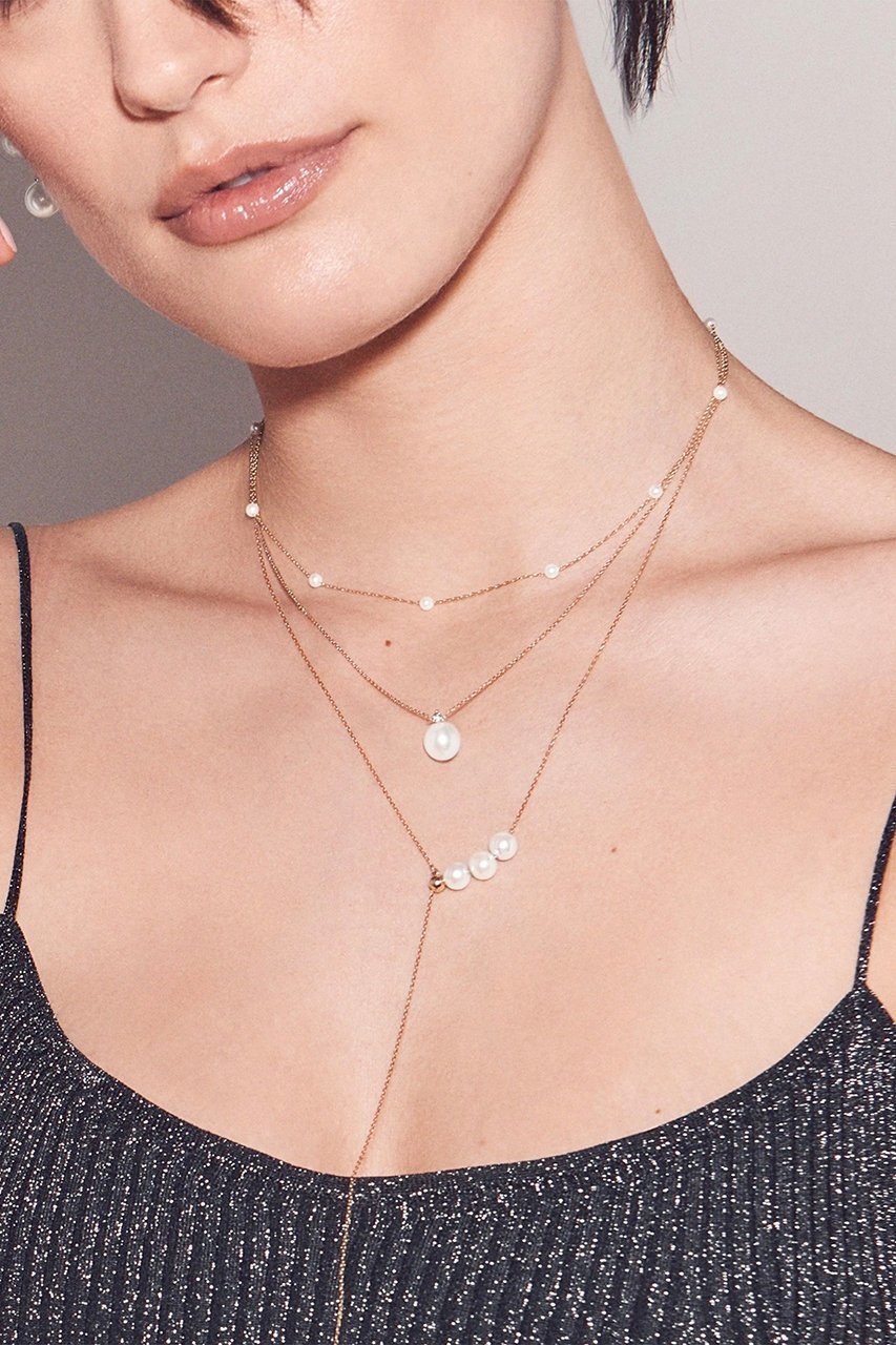 【ミズキ/MIZUKI】のSBN148 フローティングアコヤパールネックレス 人気、トレンドファッション・服の通販 founy(ファニー) 　ファッション　Fashion　レディースファッション　Fashion for Women　ジュエリー　Jewelry　ネックレス　Necklaces & Pendants　おすすめ　Recommended / Our Picks　ネックレス　Necklace, Pendant Necklace　パール　Pearl, Pearl Accent　定番　Standard, Basic Item　other-6|ID: prp329100004580212 ipo3291000000035790475