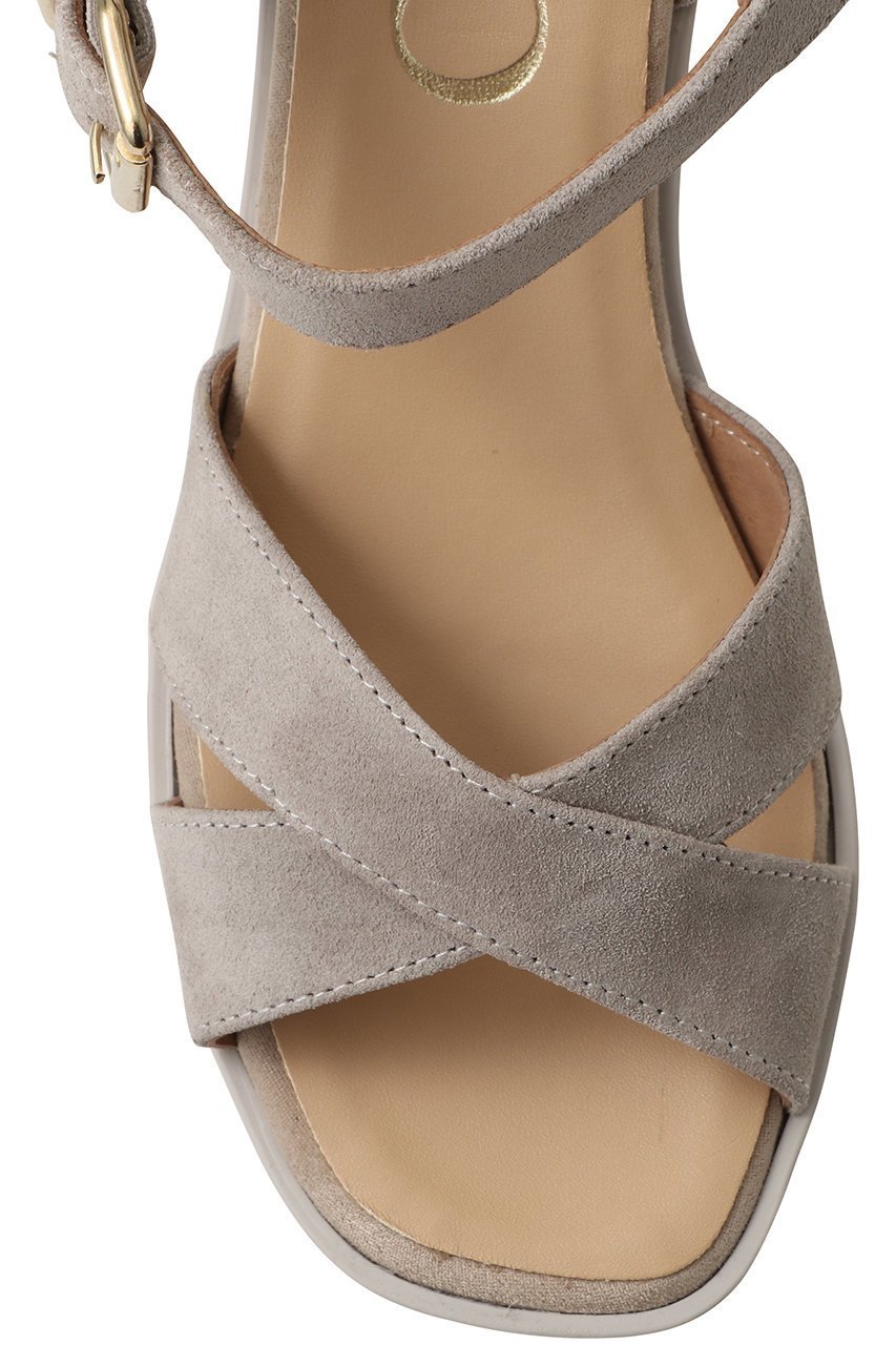 【エスメラルダ/Esmeralda】の【GAIMO】クロスストラップ プラットフォームサンダル/MANU 人気、トレンドファッション・服の通販 founy(ファニー) ファッション Fashion レディースファッション Fashion for Women コンビ Combo, Combination Style サンダル Sandals, Summer Shoes フェミニン Feminine, Girly ラフィア Raffia, Natural Straw other-4|ID: prp329100004580248 ipo3291000000035058711