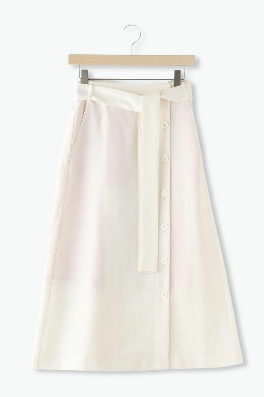 【レリル/lelill】のクールライトAラインSK インテリア・キッズ・メンズ・レディースファッション・服の通販 founy(ファニー) 　ファッション　Fashion　レディースファッション　Fashion for Women　スカート　Skirts　クール　Cool, Chic　シンプル　Simple, Minimal　バランス　Balance, Style Balance　夏　Summer　ホワイト|ID: prp329100004580263 ipo3291000000035341276