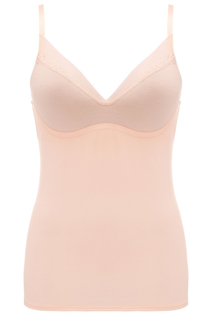 【エス バイ スロギー/S by sloggi】のカップ付きキャミソール sloggi S Shadow BV JX インテリア・キッズ・メンズ・レディースファッション・服の通販 founy(ファニー) 　ファッション　Fashion　レディースファッション　Fashion for Women　下着・ランジェリー　Lingerie & Intimates　その他ランジェリー・インナーアイテム　Other Lingerie / Intimates　インナー　Innerwear　キャミソール　Camisole, Spaghetti Strap Top　ストレッチ　Stretch, Stretchy Fabric　ブラジャー　Bra, Lingerie　プレミアム　Premium, High-End　ラップ　Wrap, Wrap Design　ランジェリー　Lingerie, Intimate Wear　エレガント 上品　Elegant　ニューアプリコットオレンジ|ID: prp329100004580271 ipo3291000000034887083