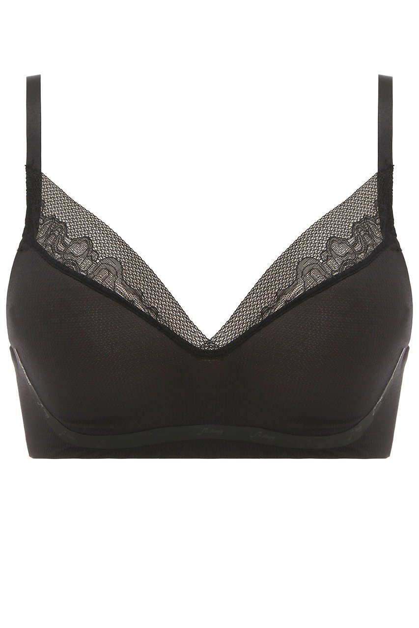 【エス バイ スロギー/S by sloggi】のノンワイヤーブラジャー sloggi S Shadow P JX インテリア・キッズ・メンズ・レディースファッション・服の通販 founy(ファニー) 　ファッション　Fashion　レディースファッション　Fashion for Women　下着・ランジェリー　Lingerie & Intimates　その他ランジェリー・インナーアイテム　Other Lingerie / Intimates　ストレッチ　Stretch, Stretchy Fabric　ブラジャー　Bra, Lingerie　プレミアム　Premium, High-End　ラップ　Wrap, Wrap Design　ランジェリー　Lingerie, Intimate Wear　ワイヤー　Wire, Wired Bra　エレガント 上品　Elegant　ブラック|ID: prp329100004580275 ipo3291000000034887099