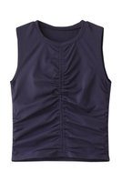 【ジュリエ/Julier】のエコシーベア天stフロントギャザータンクトップ 人気、トレンドファッション・服の通販 founy(ファニー) ファッション Fashion レディースファッション WOMEN トップス・カットソー Tops/Tshirt スポーツウェア Sportswear スポーツ トップス Sports Tops おすすめ Recommend ギャザー Gather ストレッチ Stretch スポーツ Sports セットアップ Set Up タンク Tank |ID:prp329100004580278