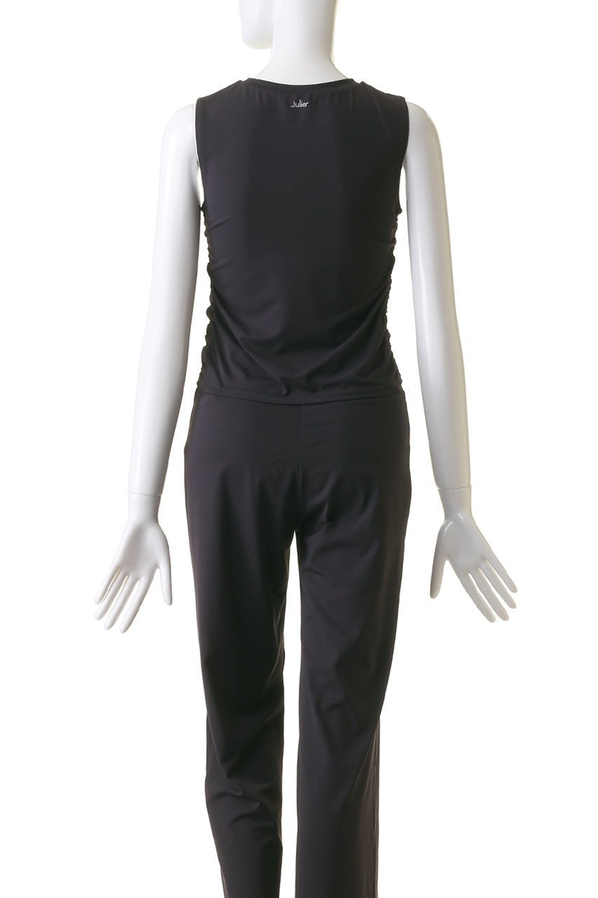 【ジュリエ/Julier】のエコシーベア天stフロントギャザータンクトップ 人気、トレンドファッション・服の通販 founy(ファニー) 　ファッション　Fashion　レディースファッション　WOMEN　トップス・カットソー　Tops/Tshirt　スポーツウェア　Sportswear　スポーツ トップス　Sports Tops　おすすめ　Recommend　ギャザー　Gather　ストレッチ　Stretch　スポーツ　Sports　セットアップ　Set Up　タンク　Tank　other-4|ID: prp329100004580278 ipo3291000000032451700