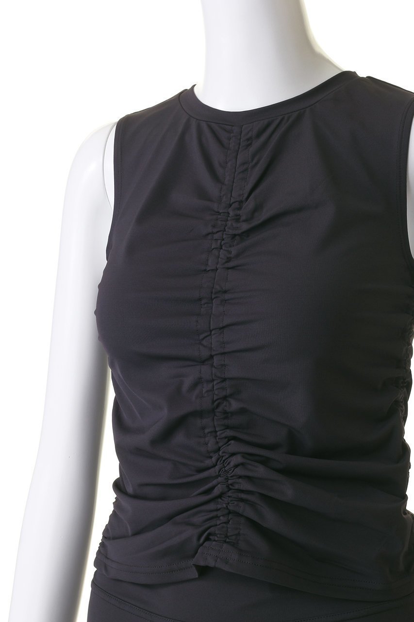 【ジュリエ/Julier】のエコシーベア天stフロントギャザータンクトップ 人気、トレンドファッション・服の通販 founy(ファニー) 　ファッション　Fashion　レディースファッション　WOMEN　トップス・カットソー　Tops/Tshirt　スポーツウェア　Sportswear　スポーツ トップス　Sports Tops　おすすめ　Recommend　ギャザー　Gather　ストレッチ　Stretch　スポーツ　Sports　セットアップ　Set Up　タンク　Tank　other-5|ID: prp329100004580278 ipo3291000000032451702