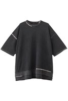 【メゾンスペシャル/MAISON SPECIAL】の【UNISEX】ハイツイストピグメントブリーチニットTシャツ 人気、トレンドファッション・服の通販 founy(ファニー) ファッション Fashion レディースファッション WOMEN トップス・カットソー Tops/Tshirt ニット Knit Tops シャツ/ブラウス Shirts/Blouses ロング / Tシャツ T-Shirts プルオーバー Pullover ユニセックス Unisex サマー Summer ショルダー Shoulder ドロップ Drop ボトム Bottom NEW・新作・新着・新入荷 New Arrivals |ID:prp329100004580280