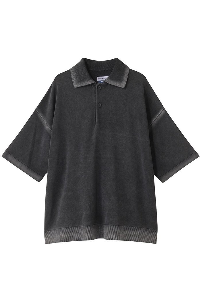 【メゾンスペシャル/MAISON SPECIAL】の【UNISEX】ハイツイストピグメントブリーチニットポロ インテリア・キッズ・メンズ・レディースファッション・服の通販 founy(ファニー) https://founy.com/ ファッション Fashion レディースファッション Fashion for Women トップス・カットソー Cut & Sew Tops ニット Knit Tops & Sweaters カジュアルプルオーバー・ニットトップス Pullovers & Knit Tops / Casual Pullovers ユニセックス Unisex, Genderless サマー Summer, Summer Style ショルダー Shoulder, Shoulder Strap ドロップ Drop Shoulder, Dropped Style バランス Balance, Style Balance エレガント 上品 Elegant 今季 This Season, Current Season 夏 Summer |ID: prp329100004580282 ipo3291000000036866833
