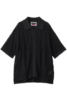 【メゾンスペシャル/MAISON SPECIAL】の【UNISEX】和紙メッシュニット半袖シャツ 人気、トレンドファッション・服の通販 founy(ファニー) ファッション Fashion レディースファッション Ladies' Fashion Online トップス・カットソー Tops/Tshirt ニット Knit Tops シャツ/ブラウス Shirts/Blouses ユニセックス Unisex カットソー Cut And Sew サマー Summer ショート Short ジャケット Jacket スリーブ Sleeve メッシュ Mesh エレガント 上品 Elegant 半袖 Short Sleeve NEW・新作・新着・新入荷 New Arrivals 秋 Autumn/Fall |ID:prp329100004580284