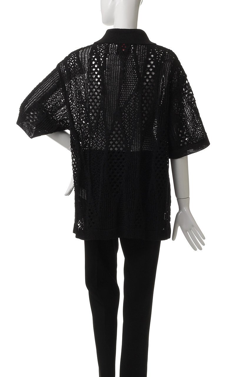 【メゾンスペシャル/MAISON SPECIAL】の【UNISEX】和紙メッシュニット半袖シャツ 人気、トレンドファッション・服の通販 founy(ファニー) 　ファッション　Fashion　レディースファッション　Ladies' Fashion Online　トップス・カットソー　Tops/Tshirt　ニット　Knit Tops　シャツ/ブラウス　Shirts/Blouses　ユニセックス　Unisex　カットソー　Cut And Sew　サマー　Summer　ショート　Short　ジャケット　Jacket　スリーブ　Sleeve　メッシュ　Mesh　エレガント 上品　Elegant　半袖　Short Sleeve　NEW・新作・新着・新入荷　New Arrivals　秋　Autumn/Fall　other-4|ID: prp329100004580284 ipo3291000000032451736