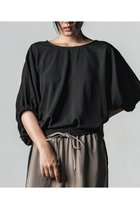 【エッセン ロートレアモン/ESSEN LAUTREAMONT】のTAツイル2WAYブラウス 人気、トレンドファッション・服の通販 founy(ファニー) ファッション Fashion レディースファッション WOMEN トップス・カットソー Tops/Tshirt シャツ/ブラウス Shirts/Blouses ギャザー Gather サマー Summer ショート Short スリーブ Sleeve ツイル Twill ドレープ Drape ラウンド Round エレガント 上品 Elegant NEW・新作・新着・新入荷 New Arrivals thumbnail ブラック|ID: prp329100004580285 ipo3291000000032451741