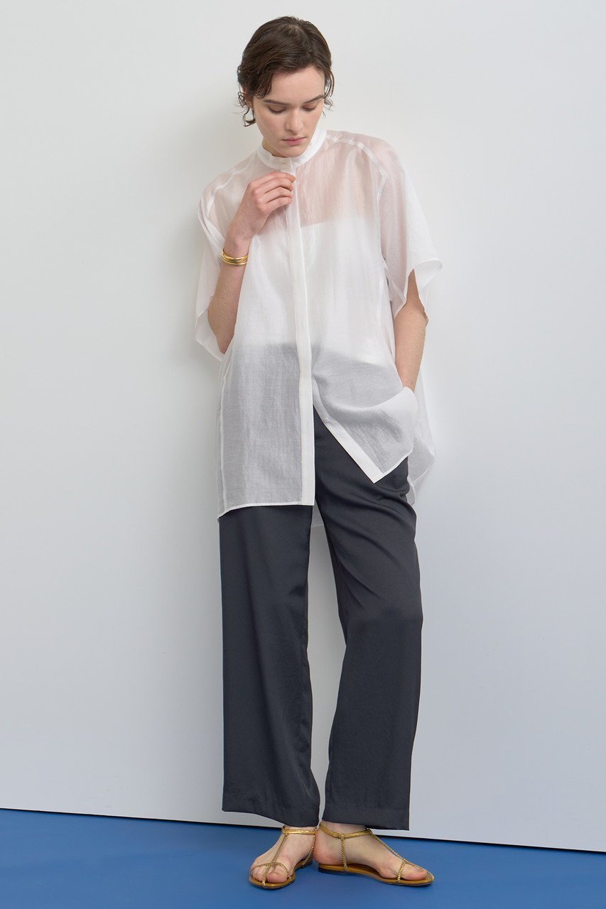 【ハウス オブ ロータス/HOUSE OF LOTUS】のサテンツイルイージーパンツ 人気、トレンドファッション・服の通販 founy(ファニー) 　ファッション　Fashion　レディースファッション　Ladies' Fashion Online　パンツ　Pants　シルク　Silk　シンプル　Simple　ビンテージ　Vintage　エレガント 上品　Elegant　other-6|ID: prp329100004580292 ipo3291000000032451809