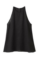 【ウィムガゼット/Whim Gazette】の【Drawing Numbers】フレンチリネンホルターブラウス 人気、トレンドファッション・服の通販 founy(ファニー) ファッション Fashion レディースファッション WOMEN トップス・カットソー Tops/Tshirt キャミソール / ノースリーブ No Sleeves シャツ/ブラウス Shirts/Blouses シンプル Simple ノースリーブ No Sleeve フレア Flare 夏 Summer NEW・新作・新着・新入荷 New Arrivals |ID:prp329100004580303