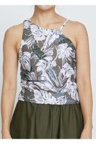 【ジュリエ/Julier】のlauae leafプリント アシメミドルトップス 人気、トレンドファッション・服の通販 founy(ファニー) ファッション Fashion レディースファッション WOMEN トップス・カットソー Tops/Tshirt スポーツウェア Sportswear スポーツ トップス Sports Tops おすすめ Recommend アシンメトリー Asymmetry カッティング Cutting スポーツ Sports プリント Print ベスト Vest ミドル Middle ヨガ Yoga リーフ Leaf レギンス Leggings thumbnail ブラウン|ID: prp329100004580310 ipo3291000000032451927