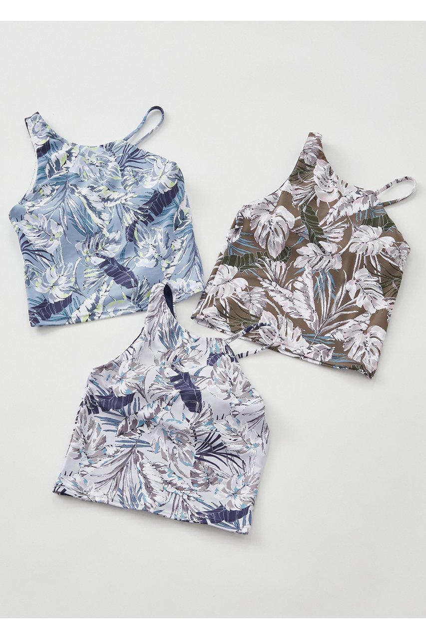 【ジュリエ/Julier】のlauae leafプリント アシメミドルトップス 人気、トレンドファッション・服の通販 founy(ファニー) 　ファッション　Fashion　レディースファッション　WOMEN　トップス・カットソー　Tops/Tshirt　スポーツウェア　Sportswear　スポーツ トップス　Sports Tops　おすすめ　Recommend　アシンメトリー　Asymmetry　カッティング　Cutting　スポーツ　Sports　プリント　Print　ベスト　Vest　ミドル　Middle　ヨガ　Yoga　リーフ　Leaf　レギンス　Leggings　other-4|ID: prp329100004580310 ipo3291000000032451930