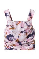 【ジュリエ/Julier】のbrushプリントミドルトップス 人気、トレンドファッション・服の通販 founy(ファニー) ファッション Fashion レディースファッション WOMEN トップス・カットソー Tops/Tshirt スポーツウェア Sportswear スポーツ トップス Sports Tops ギャザー Gather スクエア Square スポーツ Sports トレンド Trend ミドル Middle ヨガ Yoga 人気 Popularity 再入荷 Restock/Back In Stock/Re Arrival 定番 Standard thumbnail ピンク|ID: prp329100004580311 ipo3291000000032451933