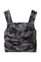 【ジュリエ/Julier】のbrushプリントミドルトップス 人気、トレンドファッション・服の通販 founy(ファニー) ファッション Fashion レディースファッション WOMEN トップス・カットソー Tops/Tshirt スポーツウェア Sportswear スポーツ トップス Sports Tops ギャザー Gather スクエア Square スポーツ Sports トレンド Trend ミドル Middle ヨガ Yoga 人気 Popularity 再入荷 Restock/Back In Stock/Re Arrival 定番 Standard thumbnail グレー|ID: prp329100004580311 ipo3291000000032451934