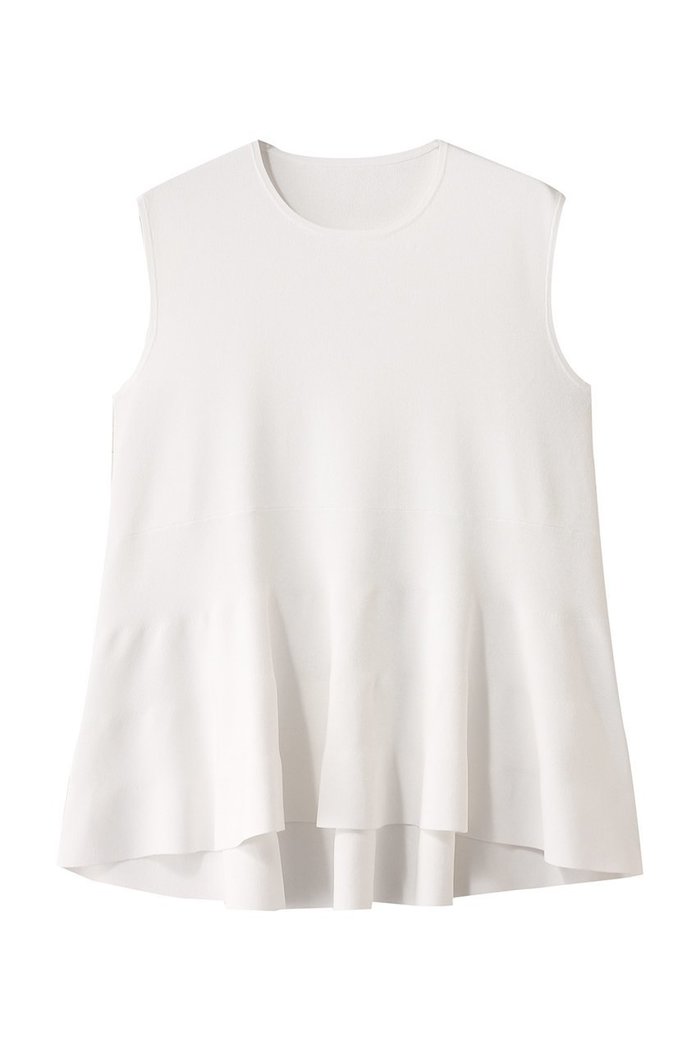 【アルアバイル/allureville】の【Loulou Willoughby】ティアードプルオーバー インテリア・キッズ・メンズ・レディースファッション・服の通販 founy(ファニー) https://founy.com/ ファッション Fashion レディースファッション Fashion for Women トップス・カットソー Cut & Sew Tops ニット Knit Tops & Sweaters カジュアルプルオーバー・ニットトップス Pullovers & Knit Tops / Casual Pullovers ノースリーブ Sleeveless, No-Sleeve フェミニン Feminine, Girly 再入荷 Restock / Back in Stock |ID: prp329100004580329 ipo3291000000036201425