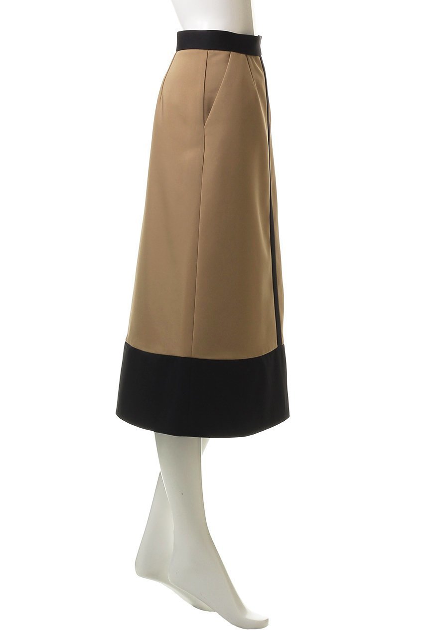 【アルアバイル/allureville】の【Loulou Willoughby】バイカラーフレアスカート 人気、トレンドファッション・服の通販 founy(ファニー) 　ファッション　Fashion　レディースファッション　Fashion for Women　スカート　Skirts　Aライン・フレアスカート　A-Line & Flared Skirts　ロングスカート　Long Skirts / Maxi & Midi Skirts　2025年　2025　2025-2026秋冬・A/W　Autumn/Winter 2025–26 AW25–26　シンプル　Simple, Minimal　フェミニン　Feminine, Girly　ロング　Long, Long-Length　A/W・秋冬　Autumn/Winter　other-3|ID: prp329100004580330 ipo3291000000032452122