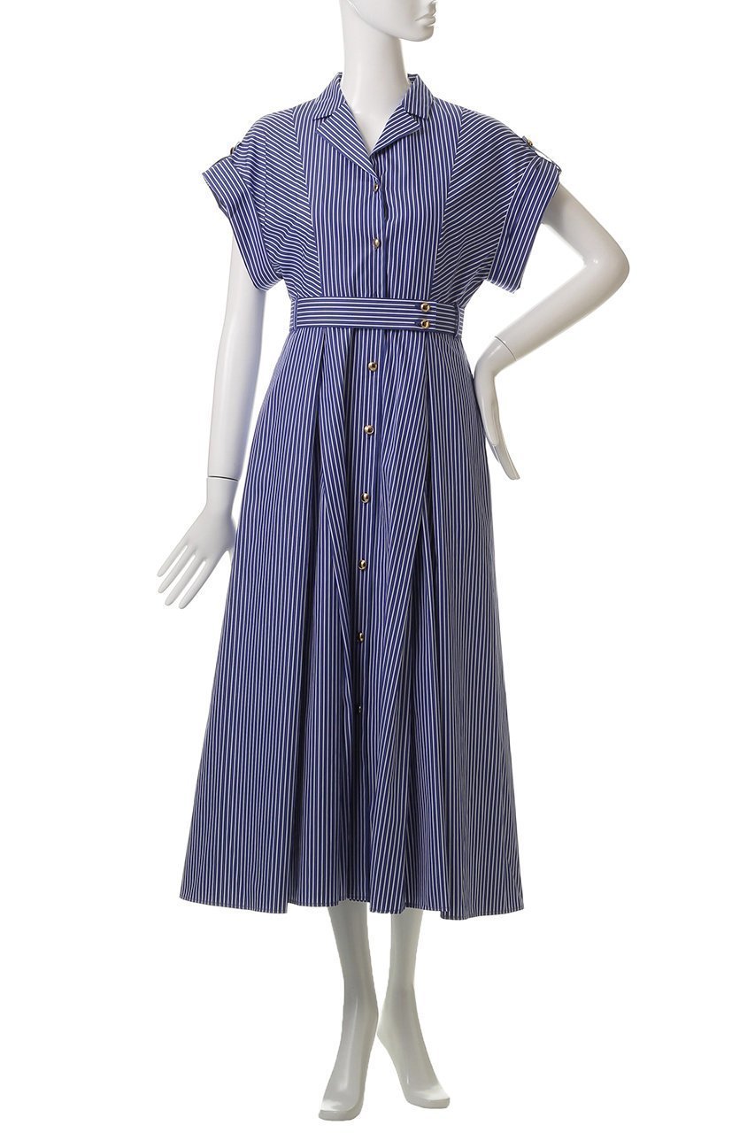 【アルアバイル/allureville】のストライプドレス 人気、トレンドファッション・服の通販 founy(ファニー) 　ファッション　Fashion　レディースファッション　Fashion for Women　ワンピース　Dresses　フォーマル・パーティードレス・結婚式用ドレス　Elegant & Casual Dresses　チュニック　Tunic Tops & Dresses　2025年　2025　2025-2026秋冬・A/W　Autumn/Winter 2025–26 AW25–26　ストライプ　Stripe, Striped Pattern　チュニック　Tunic, Long Top　ドレス　Dress, One-Piece　フェミニン　Feminine, Girly　ロング　Long, Long-Length　A/W・秋冬　Autumn/Winter　other-2|ID: prp329100004580332 ipo3291000000032452137