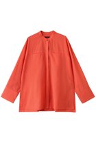 【アルアバイル/allureville】のダンガリーバンドカラーシャツ オレンジ|ID: prp329100004580333 ipo3291000000032452143