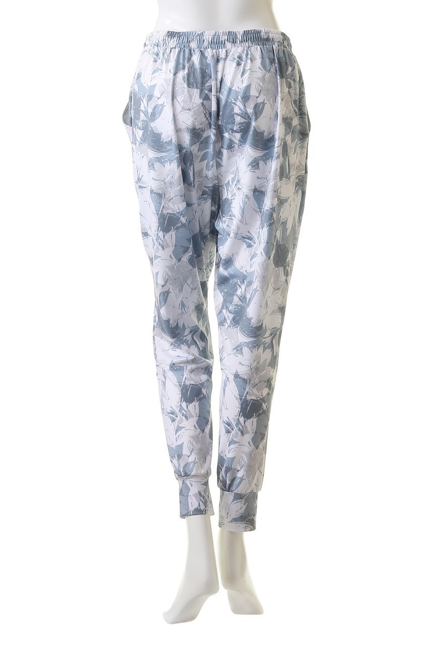 【ジュリエ/Julier】のribone flowerプリントギャザーパンツ 人気、トレンドファッション・服の通販 founy(ファニー) 　ファッション　Fashion　レディースファッション　Fashion for Women　パンツ　Pants & Trousers　スポーツウェア　Functional & Stylish Sportswear　スポーツ パンツ　Workout Pants / Training Shorts / Joggers　ギャザー　Gathered, Ruffled　スポーツ　Sports, Activewear　ビッグ　Big, Oversized　フラワー　Flower, Floral　ヨガ　Yoga, Yoga Wear　無地　Plain, Solid Color　other-4|ID: prp329100004580335 ipo3291000000032452161