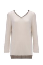 【エス バイ スロギー/S by sloggi】の8分袖インナートップ sloggi S Sundays Top(8)2 JX 人気、トレンドファッション・服の通販 founy(ファニー) ファッション Fashion レディースファッション Ladies' Fashion Online トップス・カットソー Tops/Tshirt インナー Inner サテン Satin スリット Slit リラックス Relax エレガント 上品 Elegant 再入荷 Restock/Back In Stock/Re Arrival thumbnail グリーゼ|ID: prp329100004580338 ipo3291000000032452184